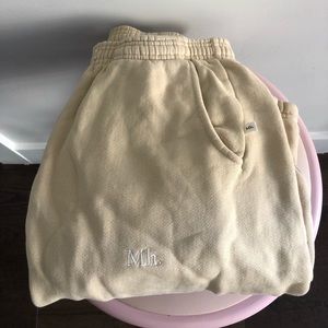 Cream Madhappy Sweats XS